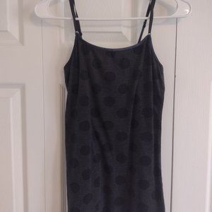 Gray and Charcoal Heathered Tank Top